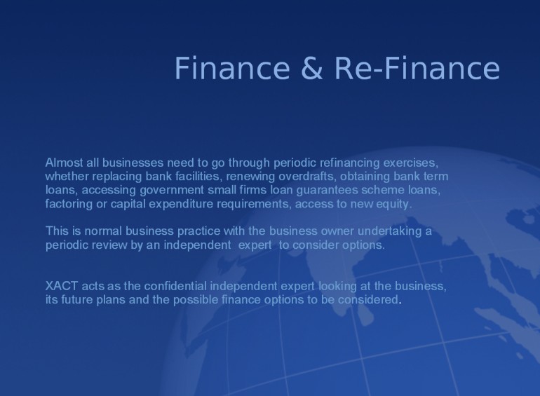 Finance & Refinance